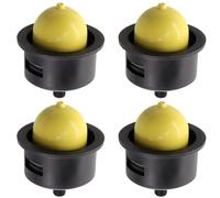 ZAMDOE 4 Stück Benzinpumpe Primerpumpe für Hecht 40 541SX 5410SH 553SX for Fuxtec FX-RM Serie Rasenmäher Kraftstoffpumpe Ersatz für Motoren, Gartenwerkzeugteile