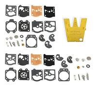 ZAMDOE K10-WAT Vergaser Reparatursatz Dichtungsmembran für Walbro WA WT Series 2-Zyklus Vergaser, WA-30 WA-79 WA-82 WT-1 WT-99 WT-100 WT-819 WT324 WT379