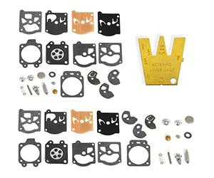 ZAMDOE K10-WAT Vergaser Reparatursatz Dichtungsmembran für Walbro WA WT Series 2-Zyklus Vergaser, WA-30 WA-79 WA-82 WT-1 WT-99 WT-100 WT-819 WT324 WT379