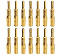 ZAMDOE Leerlaufdüse, Leerlaufdüsensatz 45 47,5 50 52,5 55 57,5 60 62,5 65 67,5 70 72,5 75 80 für Mikuni RS TM HSR Vergaser VM28/486