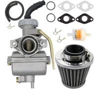 ZAMDOE PZ20 Vergaser für 50 cc 70 cc 90 cc 110 cc 125 cc 4-Takt ATV 4 Wheeler Go Kart Dirt Bike für Honda CRF50F XL75 CRF80F XR50R für Kazuma für Baja für TaoTao 110B mit Luftfilter Kraftstofffilter