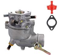 ZAMDOE Vergaser für Briggs & Stratton 390323 398170 398170 7 PS 8 PS 9 PS Horizontalmotoren 194412 190432 190402 195422 190400 170401 Motor, mit Dichtung und Kraftstofffilter