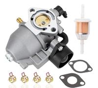 ZAMDOE15004-0951, 15004-0833, 15004-2071 Vergaser für Kawasaki FJ180V und höher 6,0 HP, 159 cc OHV Motor Rasenmäher Vergaser, mit Dichtungen und Kraftstofffilter