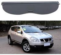 ZanLIn Auto Ausziehbar Kofferraum Rollo für Nissan Qashqai J10 2008-2014, Laderaumabdeckung Kofferraumabdeckung Rollo Kofferraum Schutz Abdeckung