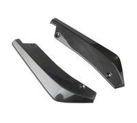 ZanLIn Auto Seitenschweller Hinten Heckstoßstange Spoiler Eckschutz Diffusor Für Toyota Camry IX XV80 2023 2024 2025, Heckstoßstangen Seitenspoiler Eckschutz,Carbon Fibre Exterior Colour/B