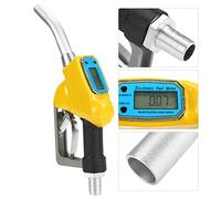 Zapfpistole mit Mechanischem Zählwerk 75L/min 0,25MPa, Aluminium Dieselpumpe Pistole Umfüllpumpe Manuell für Dieselöl Petroleum Benzin