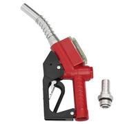 Zapfpistole Ölzapfpistole mit Elektronische Anzeige Zählwerk inkl. Vier Maßeinheit Auto Treibstoff Pistole für Diesel, Benzin