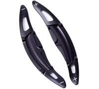 ZAPYVET Passend für Porsche, für Spyder 918 2015-2017, Lenkradschaltpaddel, Schalthebelverlängerung, Aufkleber, Abdeckung, Verkleidung, Zubehör Auto-Lenkradschaltpaddel(Black)