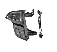 ZAPYVET Tempomatschalter, Multifunktions-Lenkradtaste, Bluetooth-Audiotaste, for Ford, Focus, MK3 2015-2017, Kuga 2017 Lenkradtasteneinheit(Without LIM)