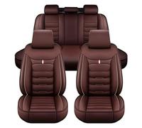ZARUXCHA Auto Sitzbezüge für KIA Sportage Ⅳ SUV 2017 2018-2025, Leder Autositzbezüge Sets, 5 Sitzer Schonbezüge Sitzschoner Vorne Hinten Wasserdicht Sitzauflage Accessories(Coffee)