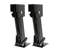 ZASCHMOY 2 Stück Stabilisator-Wagenheber aus Eisen, 650 Lb, Stütze, Verstellbare Teleskopausleger, nach Unten Schwenkbar, für Anhänger, Wohnmobile und Wohnmobile