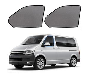 ZATOOTO Moskitonetz für VW T5, 2-Stückiges Magnetisches Auto Sonnenschutz Vorderscheiben, Auto Fenster Verdunkelung vor UV - Geeignet für Camping