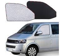 ZATOOTO Sonnenschutz Auto Seitenscheibe passend für VW T5 T6 T6.1, Fenster Verdunkelung Magnetisch, Autoscheiben Sonnenschutz Innen Für Camping Reise, UV-Schutz Hitzeschutz