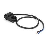 ZDETGU 7/8-Zoll-Lenkerschalter für Motorrad-ATV, LED-Lichtsteuerung, Ein-Aus-Taste mit Schaltkreisschutz, Design, Universelle Passform für 12-V-Fahrräder