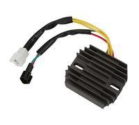 ZDETGU Motorrad-Gleichrichterregler, 12 V, 5-Draht-Spannungsstabilisator für DR Z400 DR Z400S Z400E 2000-2019, Legierungs-Stromrichter mit Kühlkörper-Design