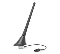 ZEALfix Fakra Audio Dachantenne Antenne für Audi Skoda Seat mit Fakra-Anschluss 1057-002 AM FM MW UKW 17,5cm 72 Grad Stab