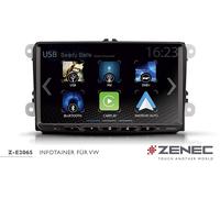 ZENEC Z-E2065 Autoradio Media Receiver kompatibel mit VW Tiguan 5N (2007-2014)