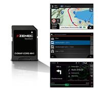 ZENEC Z-EMAP-CORE-MH1: Micro SD-Karte mit Reisemobil Navigation für alle ZENEC E>GO CORE Autoradios/Multimediasysteme, 3-D Karten für Europa, Camping P.O.I. für Wohnmobile