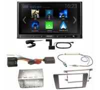 ZENEC Z-N538 Android Auto CarPlay DAB+ Einbauset für Skoda Octavia 2 Yeti 5L