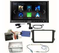 ZENEC Z-N538 Android Auto CarPlay Einbauset für Golf 5 6 Passat 3C B7 Touran