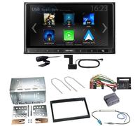 ZENEC Z-N538 Android Auto DAB+ Einbauset für Peugeot 207 307 Partner Expert