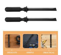 Zerodeko 2 Stück Auswucht Schaber Auto Reparatur Werkzeug Gehärteter Kunststoff Reifen Gewichts Abzieher Glatte Oberfläche Radmontagehilfe für Kfz Reifenwechsel