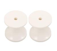 Zerodeko 2 Stück Kunststoff Anhängerrollen für Bootsanhänger Langlebige Bootswellenrollen mit Stabiler Rollenführung Vielseitig für Yacht und Motorradanhänger