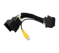 Zerodeko Rückfahrkamera Adapterkabel für Auto Rückfahrkamera Anschluss Kupferdraht und Kunststoff Innenraumzubehör zur Unfallverhütung und Kameraverbindung