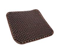 Zerodeko Rutschfester Auto Sitzkissen Aus Holzperlen Atmungsaktiv Kühlend Für Sommer Verhindert Überhitzung Passend Für Lkw Und Pkw Vordersitze Ventilierte Sitzauflage