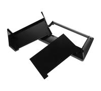 Zerodeko Universeller 9 Zoll Autoradio Rahmenadapter aus ABS Single Din Navigationspanel Kompatibel mit Auto Armaturenbrettern Einfache Montage für Infotainment Aufrüstung