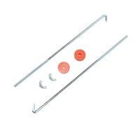 Zerodis Kfz-Reparaturwerkzeuge, Muttern-Batteriehalter-Set, Stahl-Befestigungsschrauben mit Flügelmuttern für Einfache Installation, Ideal für Kfz-Heimwerker, Universell, 12 Zoll J