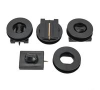 Zeroupshop 4 x Auto-Fußmatten-Clips, Teppich-Befestigung, Griffe, Klemmen, Halterungen, zur Installation für Auto-Innenzubehör (1)