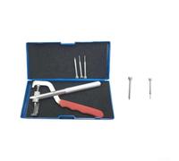 Zeroupshop Stahl-Auto-Klappschlüssel-Demontage-Klemmwerkzeug mit Klingenstift-Entferner für die meisten Fahrzeug-Funkschlüssel-Reparatur, kompaktes tragbares Automobilzangen-Set (gesamtes Set)