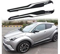 ZhangJW Seitenschweller Trittbretter Schweller für Toyota C-HR CHR 2017-2020,1 Satz seitentrittleistenpedale Schwellerrohre, Trittbretter Autozubehör Seitenschweller Kit