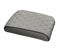 zhangqin Mittelarmlehne Kissen für Suzuki Jimny (JB23/33/43 JB64/74 1998-2025 2026), Ergonomische Auto Mittelkonsole Erhöhung, PU-Leder Schutzmatte und Armauflage für den Innenraum,Grey