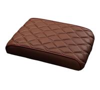 zhangqin Mittelarmlehne Kissen für VW Transporter (T4-T7 1990-2025 2026), Ergonomische Auto Mittelkonsole Erhöhung, PU-Leder Schutzmatte und Armauflage für den Innenraum,Brown