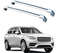 ZhangXD Dachträger-Querstangen für Volvo XC90 256 2014-2020 Dachgepäckträger Alu Querträger, Gepäckträger Relingträger für Fahrradträger Dachboxen Skihalter