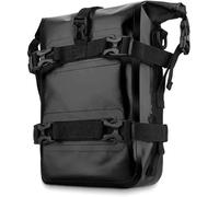 ZhangXD Motorrad-Sturzbügel Tasche für Piaggio Vespa GTS 300 GTS300 2019-2024, Sturzbügel Seitentaschen Tasche wasserdicht Satteltasche mit Schultergurt Seitentasche,Black/A