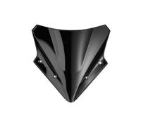 ZHANGZHENGYAO Für Kawasaki Für Ninja Für 650 2017 2018 2019 Windschutzscheibe Windschutz Windschutz Motorrad Zubehör Windschild Motorrad Deflektor Windschutzscheibe (Farbe : Schwarz)