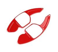ZHANGZHENGYAO Lenkrad Schaltwippe Für SITZ Für Leon Für ST 5F FR Für Cupra Für Ateca Für Ibiza Für 6P Für Arona Tarraco Auto Rad Verlängerung Shifter Aufkleber(Red)