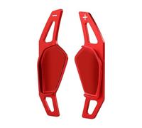 ZHANGZHENGYAO Lenkrad Schaltwippe Für Skoda Für Octavia Für A8 Für MK4 Für ENYAQ Für RS Für VRS Für Karoq Für Kodiaq 2020-2022 Auto Rad Paddle Shift Getriebe(Red)