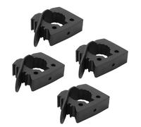 Zhjvihx Gummiklemmen-Montagesatz, Schaufelhalter, 4 Stück, Schnellspanner, 1-1/7 Bis 1-3/7 Zoll, Faustmontageklemmen für LKW, UTV, ATV, 4X4-Teile, Dachträger, Schnelle Installation, für