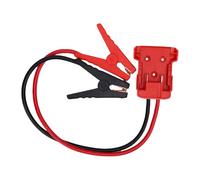 Zhjvihx M18 Batterie-Starterkabel, 8 AWG, Hochtemperaturbeständig, Bis zu 392 F, Robustes Starthilfekabel Für Mittelgroße Autos, Leichte LKWs, SUVs, mit Starken Klemmen Für Sicheren Halt (2FT)