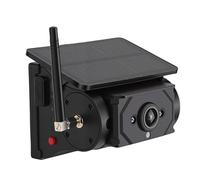 Zhjvihx WiFi Magnetic Solar Wireless Backup-Kamera, 1080P HD Wiederaufladbare RV-Rückfahrkamera mit Nachtsicht, für Gooseneck Horse Boat Trailer RV Truck