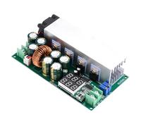 ZIDDAR Bucker-Konverter mit Voltmeter-Display, Bucker-Modul, DC 12-80 V, 20 A, Spannung einstellbar, Bucker-Wandler, Modul, Step-Down-Bucker-Konverter