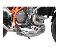 ZIEGER Motorschutz Unterfahrschutz kompatibel mit KTM 690 Duke BJ 2012-19 silber