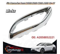 Zierleiste Auspuffblende Chrom Links für Mercedes Benz W205 S205 C205 A205 13-17