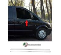 Zierleisten Fensterrahmen Stahl Chrom für Mercedes W447 14-24