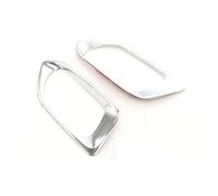 Zierleisten Für Peugeot 208 2015-2019 ABS Chrom Vorne Hinten Türgriff Schüssel Abdeckung Innere Tür Schüssel Trim(Front Door Silver)