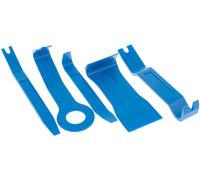 Zierleistenkeil Set 5-tlg. Plastikkeil Chrom Zierleisten Wechsel Demontagekeil